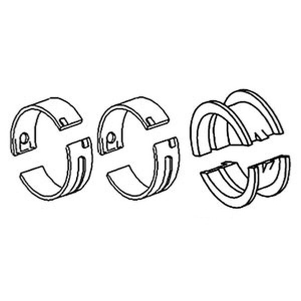 Aftermarket Main Bearing Set (0.20") 70228620-020 - main